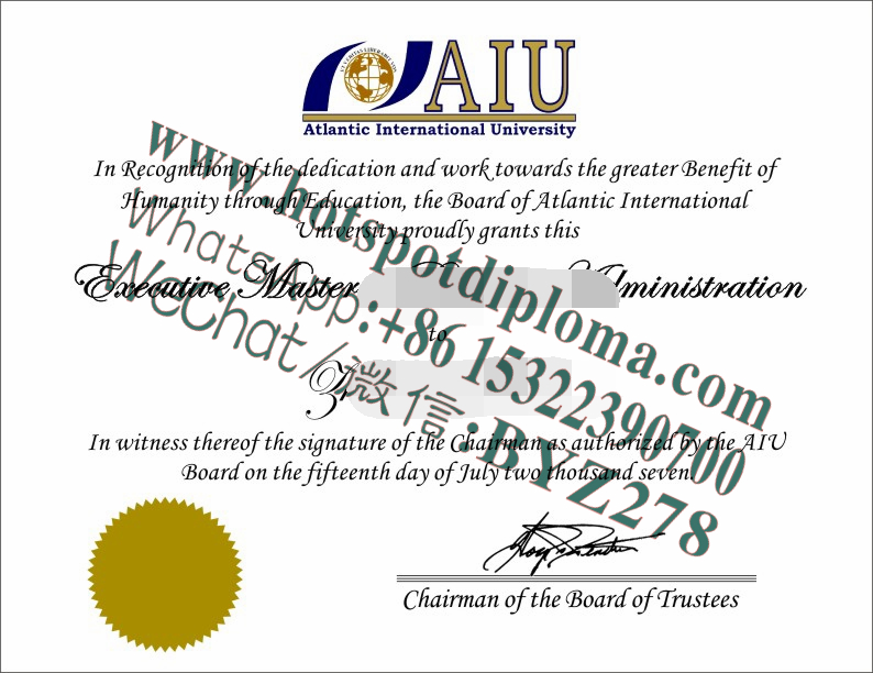 Fake Atlantic International University Diploma makers Fake Atlantic International University Diploma makers