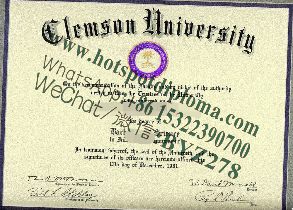 Fake Clemson University Diploma makers Fake Clemson University Diploma makers