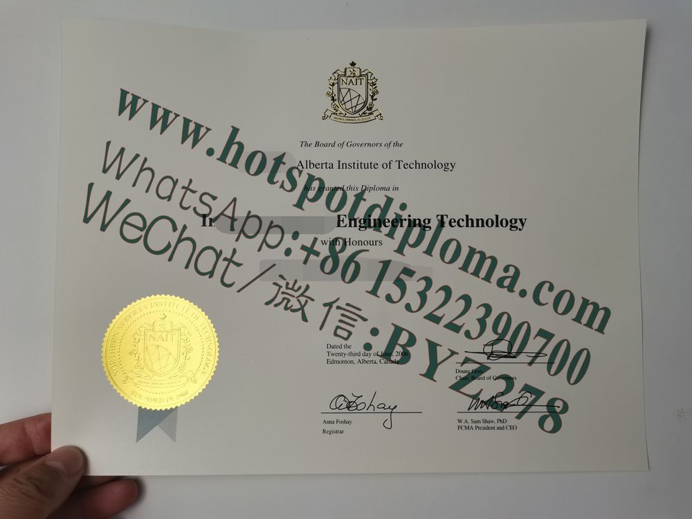 Fake Northern Alberta Institute of Technology Diploma sample certificate Fake Northern Alberta Institute of Technology Diploma sample certificate