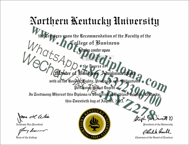 Fake Northern Kentucky University Diploma makers Fake Northern Kentucky University Diploma makers
