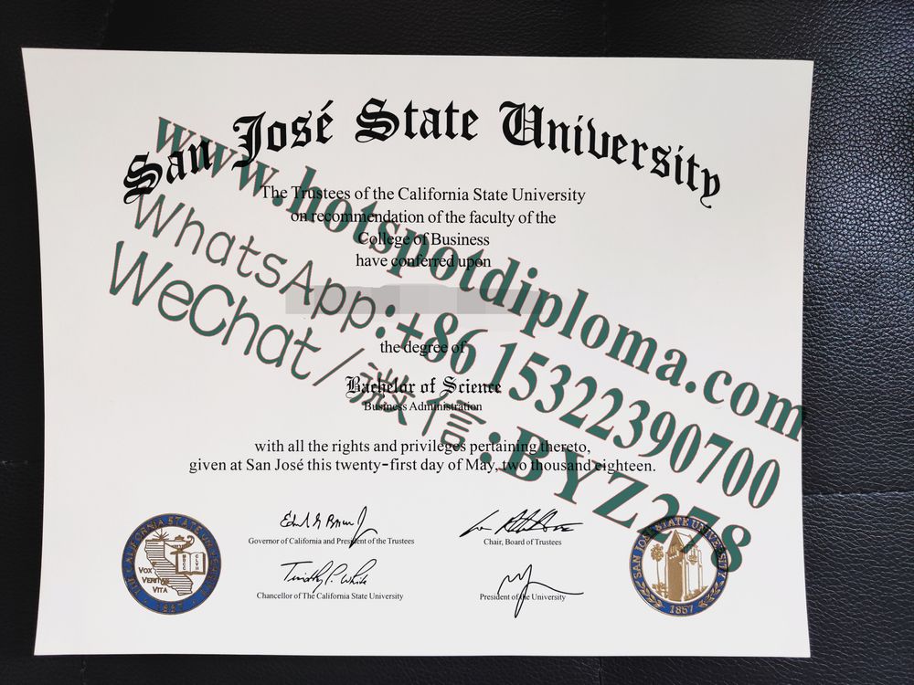 Fake San Jose State University Diploma makers Fake San Jose State University Diploma makers