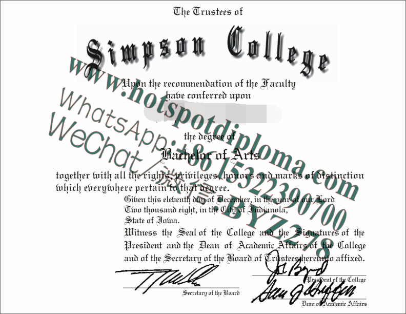 Fake Simpson College Diploma makers Fake Simpson College Diploma makers