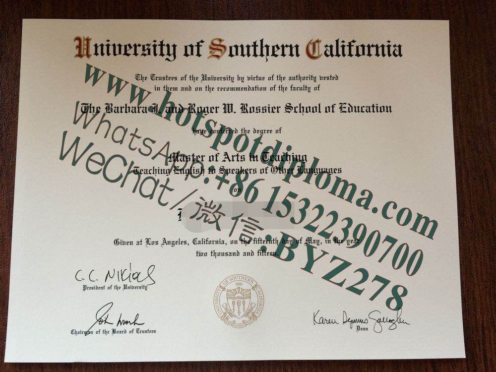 Fake University of Southern California diploma makers Fake University of Southern California diploma makers