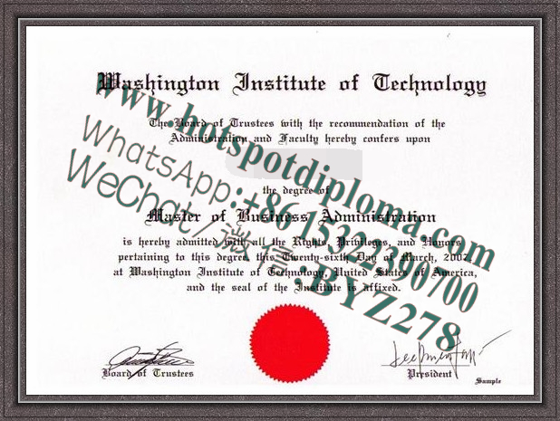 Fake Washington Institute of Technology Diploma makers Fake Washington Institute of Technology Diploma makers