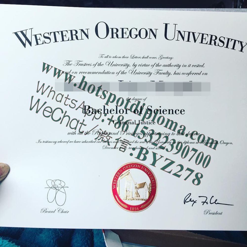 Fake Western Oregon University Diploma sample makers Fake Western Oregon University Diploma sample makers