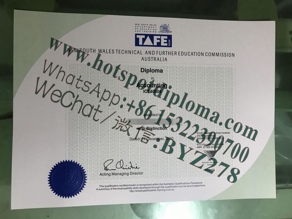 Buy Fake TFE Certificate