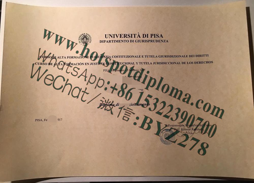 Buy fakeUniversity of Pisa Diploma Online