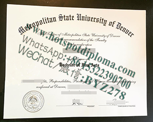 Fake Denver Metropolitan State University Diploma makers Fake Denver Metropolitan State University Diploma makers