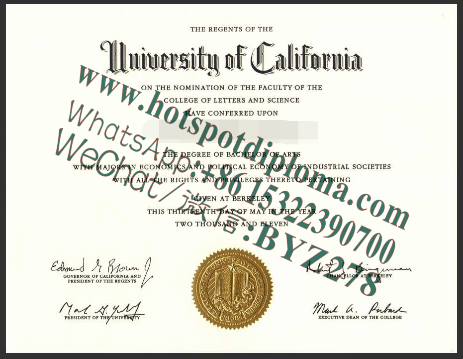 Fake Diploma from University of California Berkeley makers Fake Diploma from University of California Berkeley makers