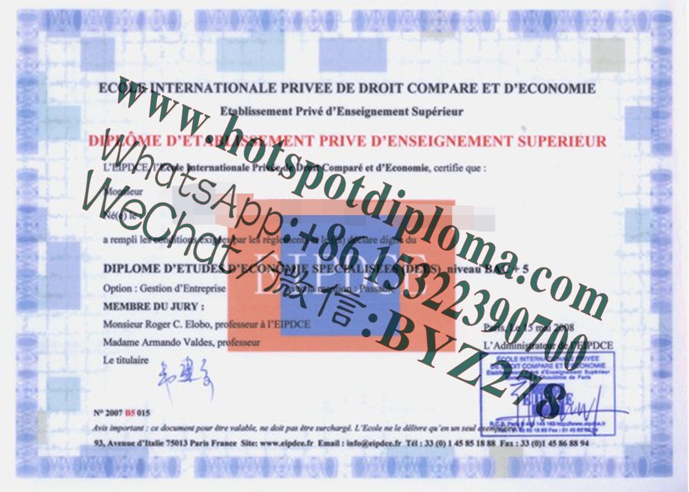Fake Diploma of Paris International School of Higher Education makers Fake Diploma of Paris International School of Higher Education makers