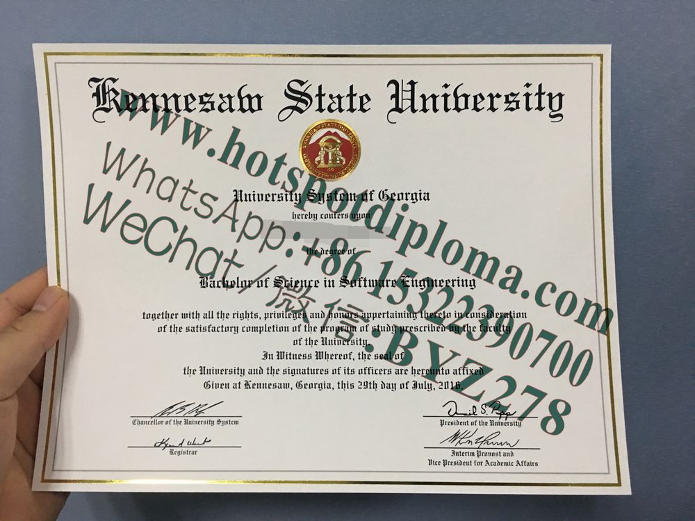 Fake Kennesaw State University Diploma makers