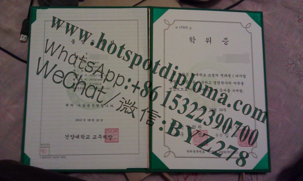 Fake Konyang University Diploma degree