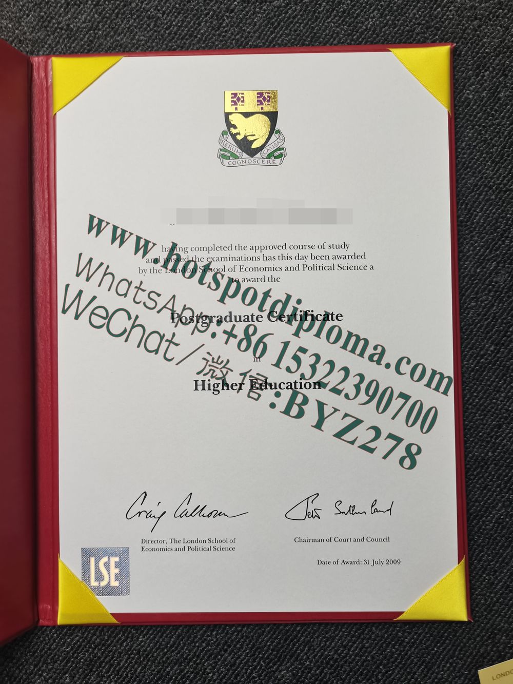 Fake London School of Economics Diploma certificate certificate Fake London School of Economics Diploma certificate certificate