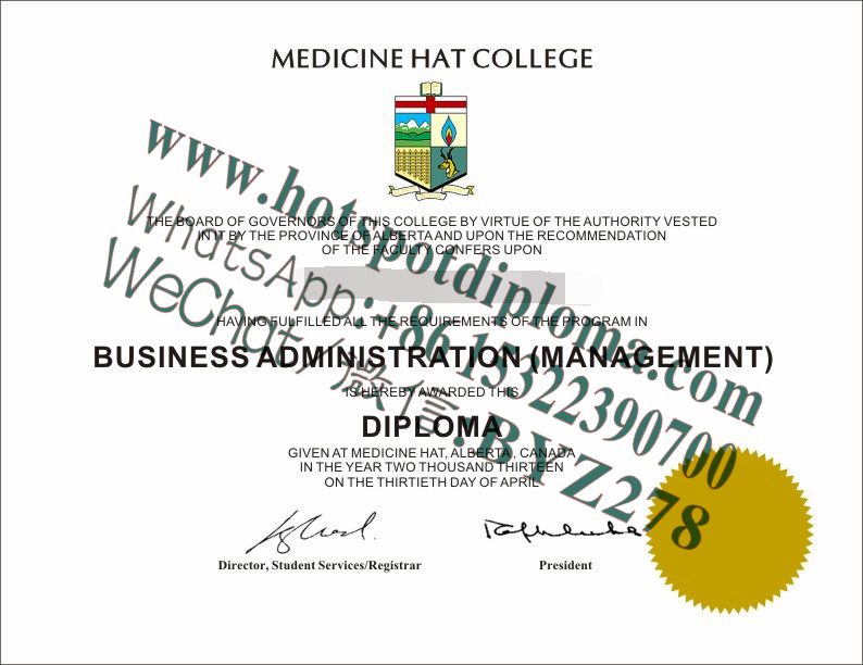 Fake Medicine Hat College iploma certificate Fake Medicine Hat College iploma certificate