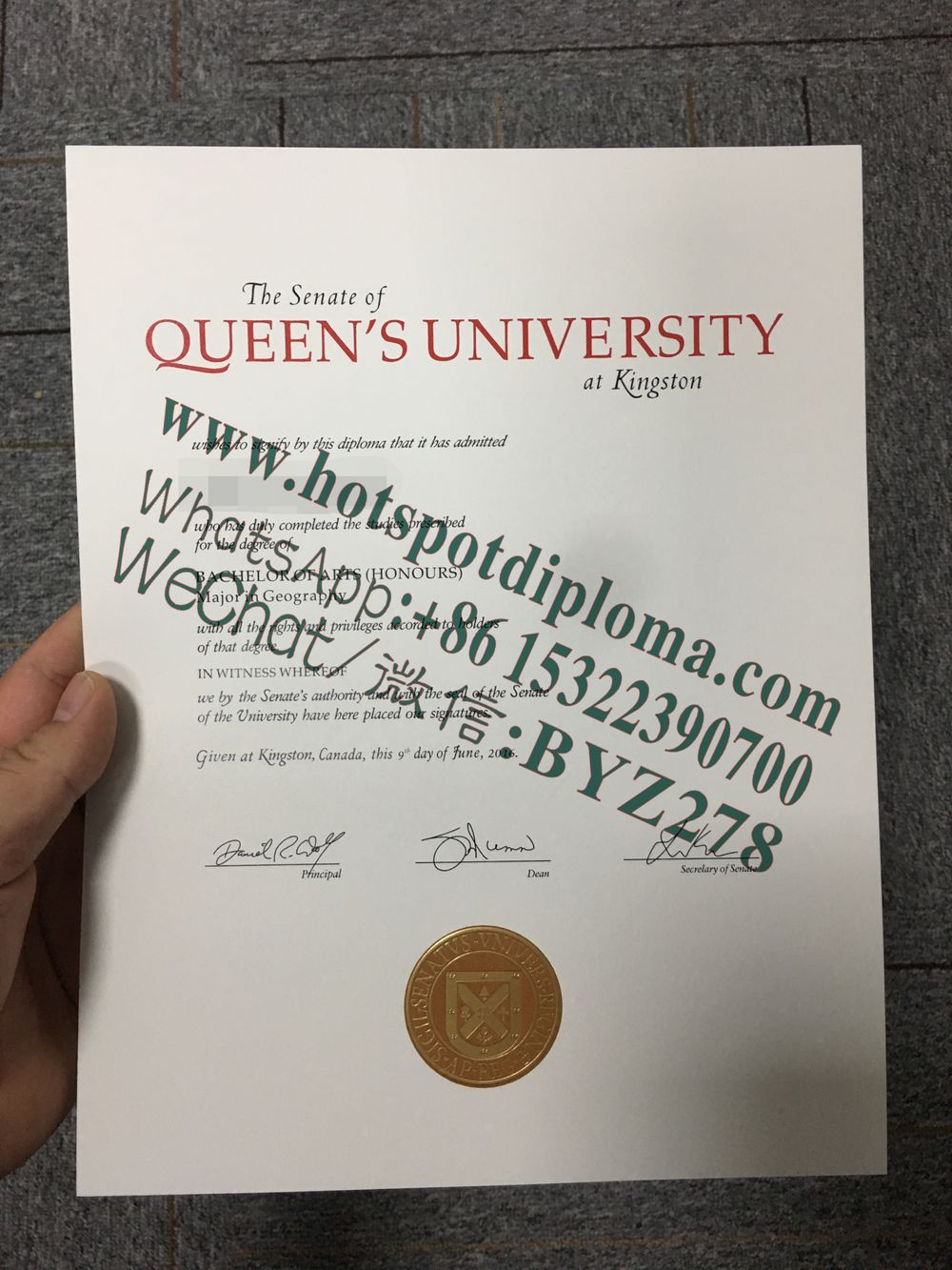 's University Diploma certificate 's University Diploma certificate