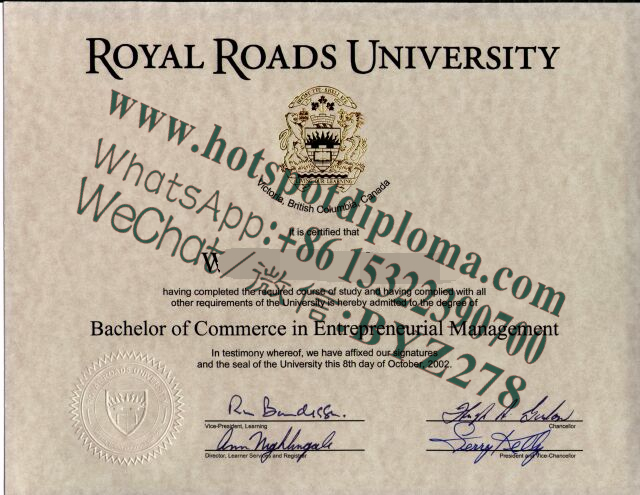 Fake Royal Roads University Diploma certificate Fake Royal Roads University Diploma certificate