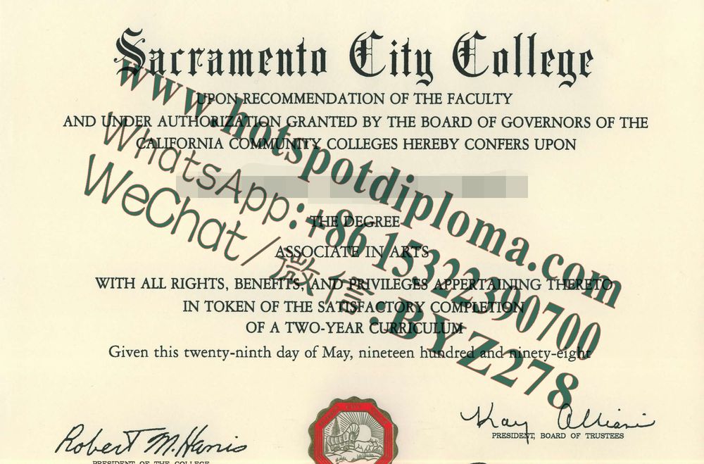 Fake Sacramento City College Diploma makers Fake Sacramento City College Diploma makers