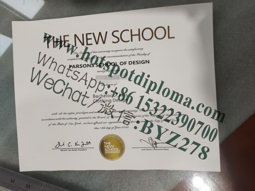 Fake The New School Parsons School of Design Diploma makers Fake The New School Parsons School of Design Diploma makers