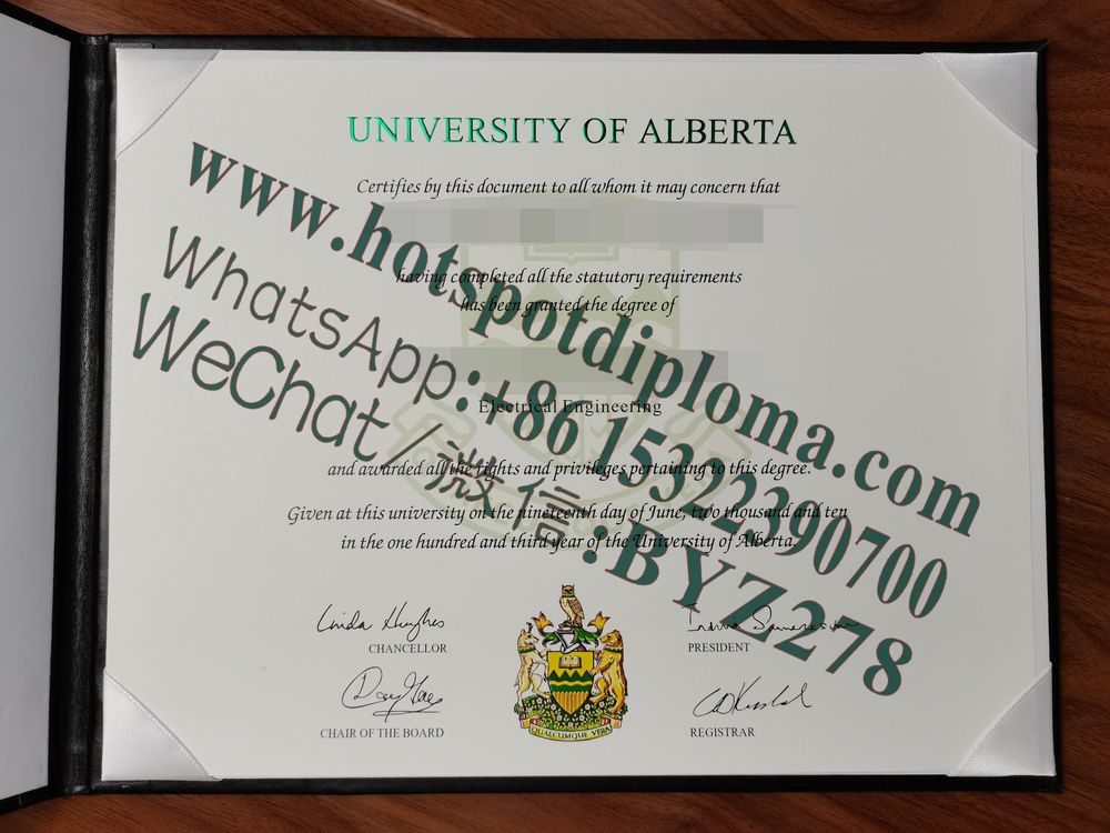 Fake University of Alberta Diploma certificate Fake University of Alberta Diploma certificate