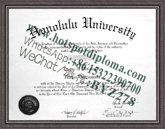 Fake University of Honolulu Diploma makers Fake University of Honolulu Diploma makers