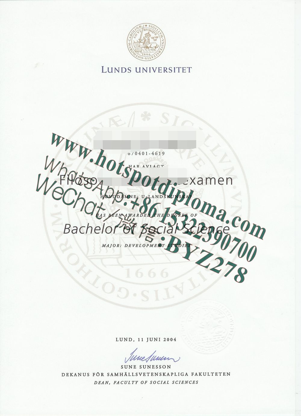 Fake University of Luton diploma certificate certificate