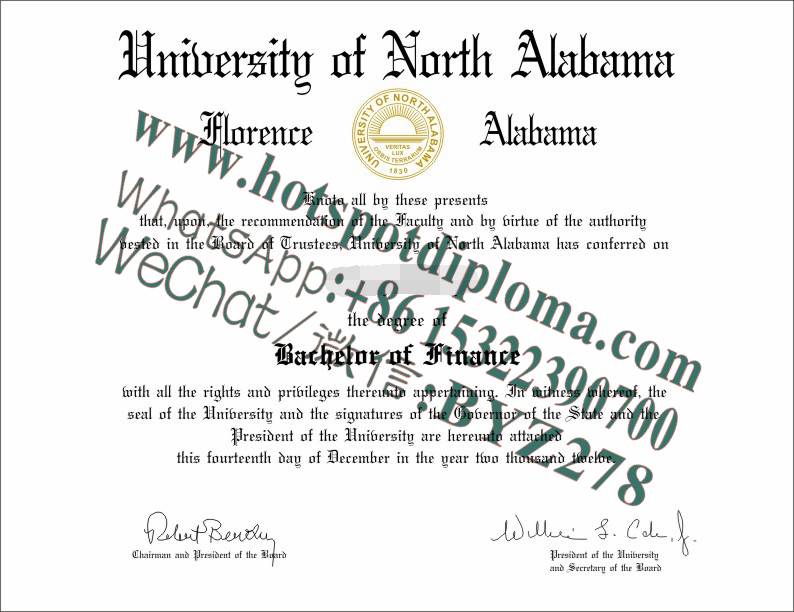 Fake University of North Alabama Diploma makers Fake University of North Alabama Diploma makers