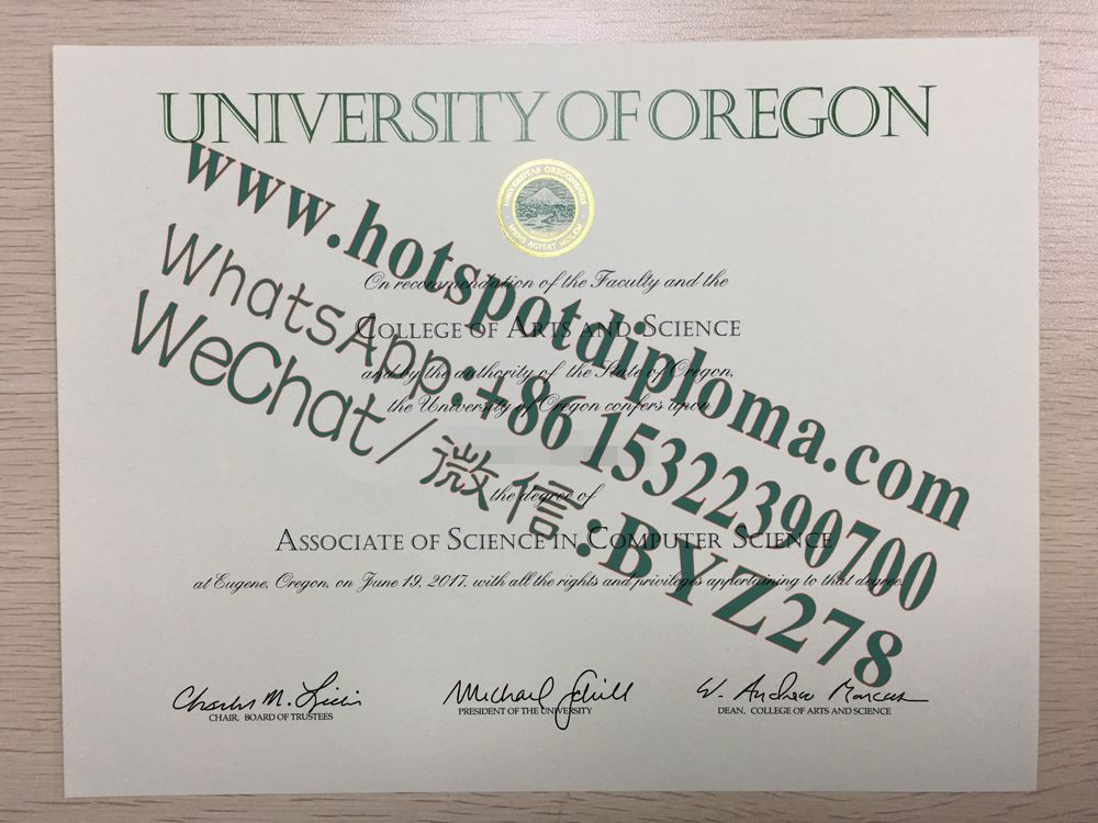 Fake University of Oregon diploma makers
