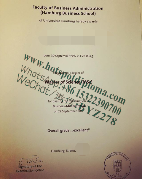 How Buy Diploma of the University of Hamburg certificate