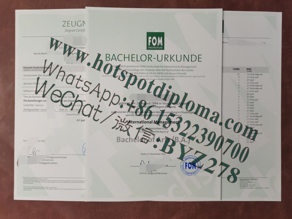How Buy FOM University of Applied Sciences for Economics and Management sample certificate How Buy FOM University of Applied Sciences for Economics and Management sample certificate