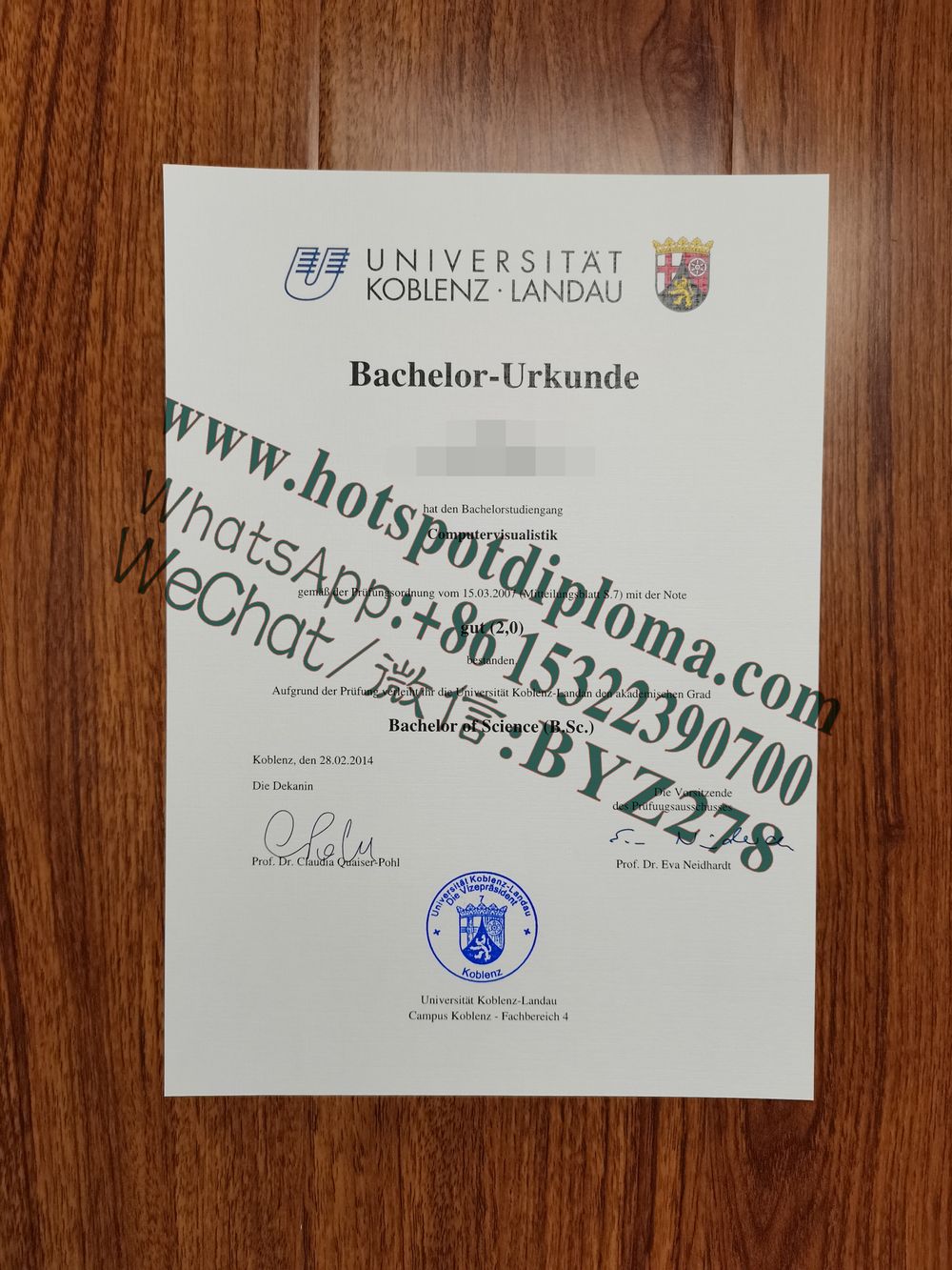How Buy University of Koblenz and Landau Diploma certificate How Buy University of Koblenz and Landau Diploma certificate