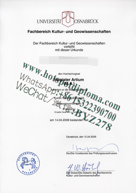 How Buy University of Osnabrück Diploma certificate How Buy University of Osnabrück Diploma certificate