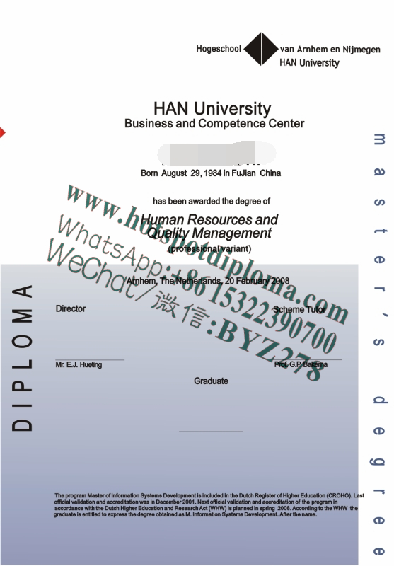 Make fake Zeelander University Diploma